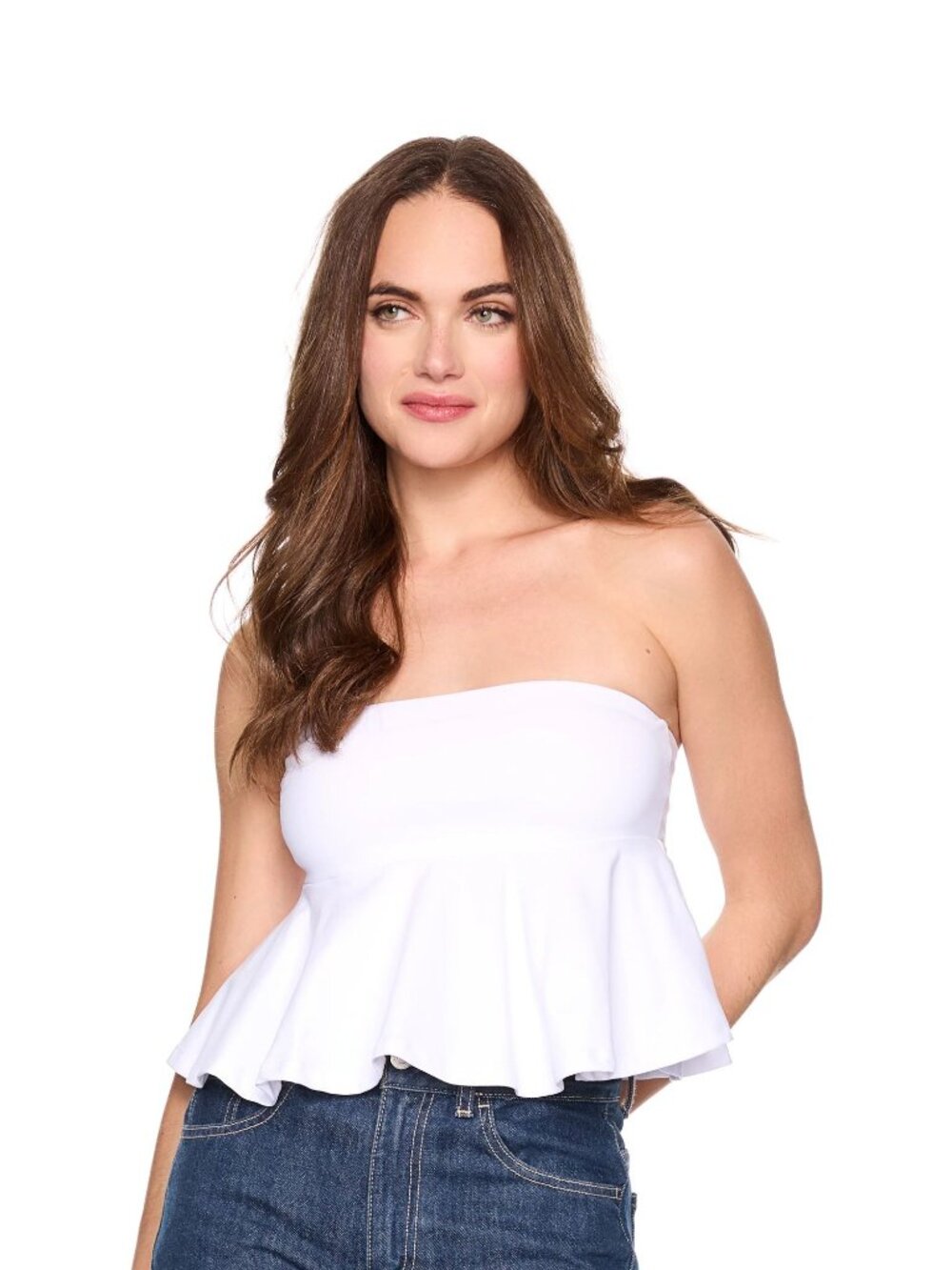 SM-9. Susana Monaco Tube Flare Top Sugar